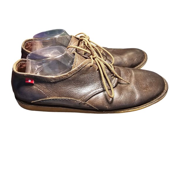 Oliberte Africa Brown Leather Oxford Shoes Size 12.5 Loafer Mens main image 10
